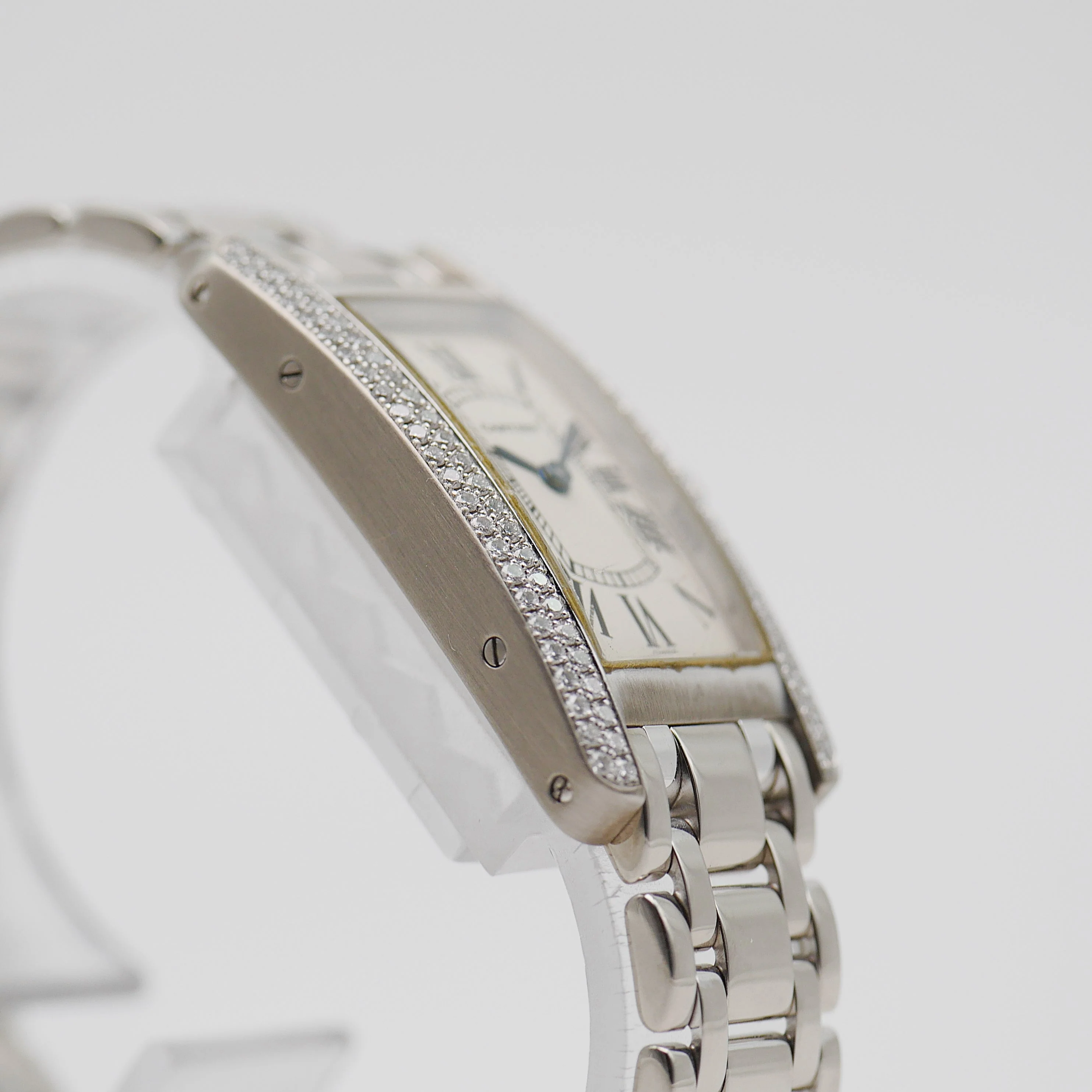 Cartier Tank Americaine Weißgold - 1713 - Image 4