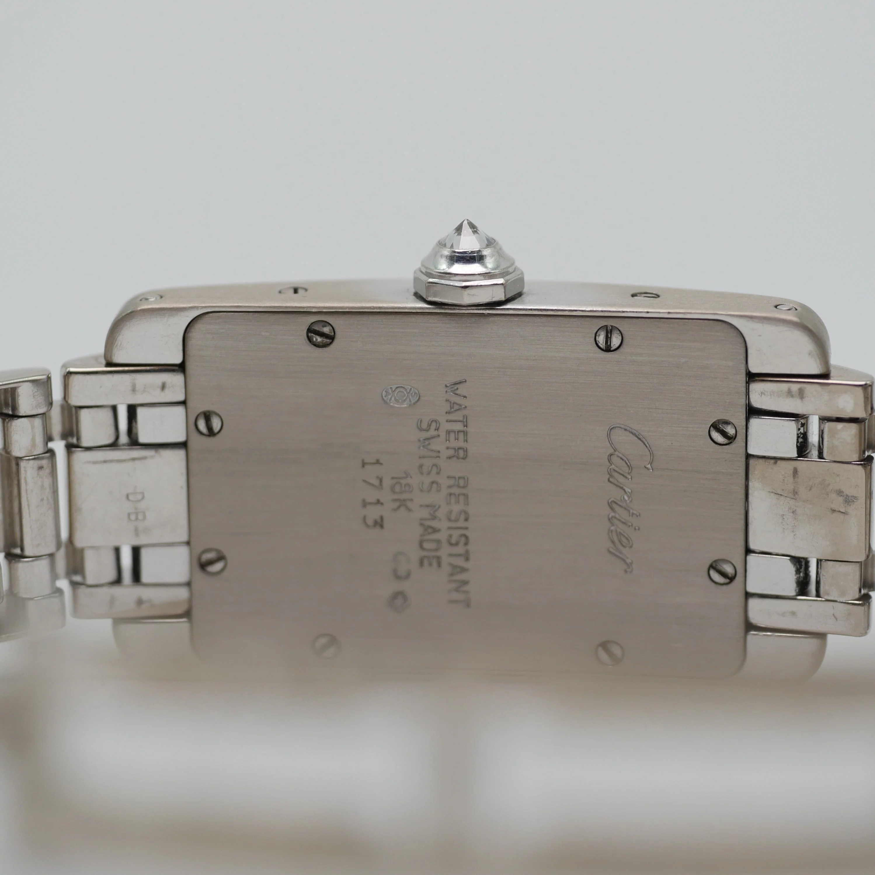 Cartier Tank Americaine Weißgold - 1713 - Image 7