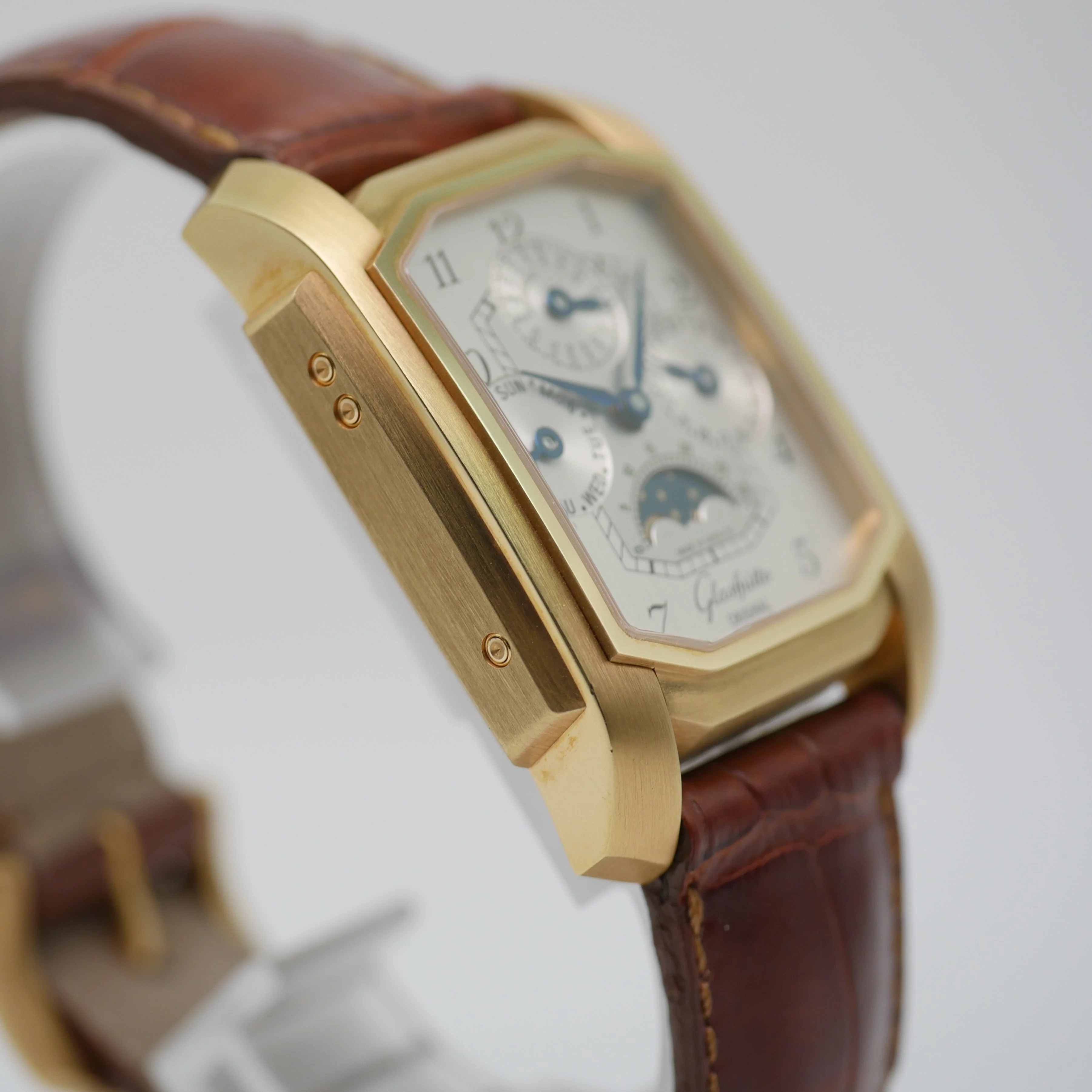 Glashütte Original Senator Karrée Ewiger Kalender Roségold 1845 - - Image 7