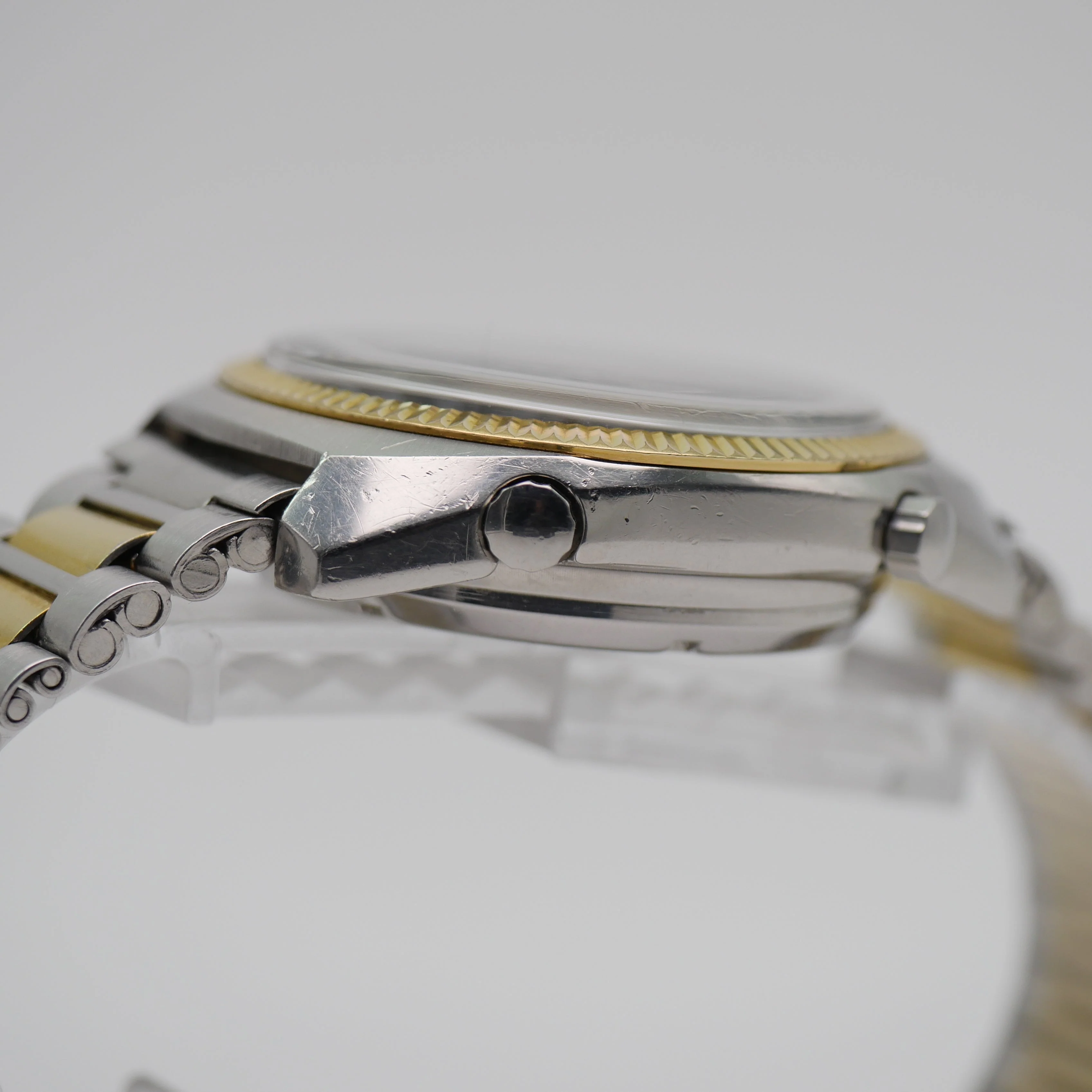 Heuer Jarama Calibre 12 Stahl / Gelbgold 110.245 - Image 8