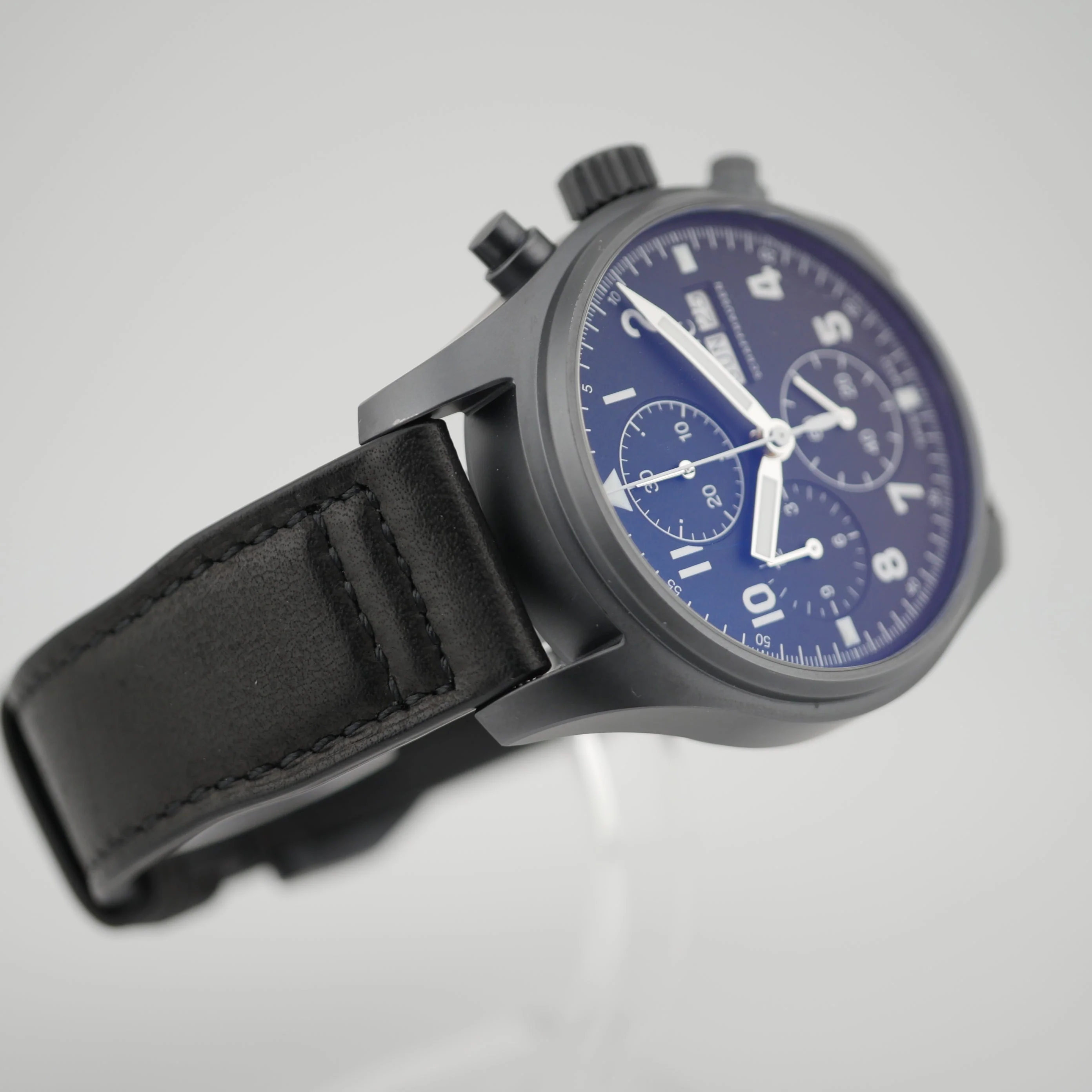 IWC Fliegeruhr Chronograph Keramik IW387905 "Tribute to 3705" - 2021 - Image 4