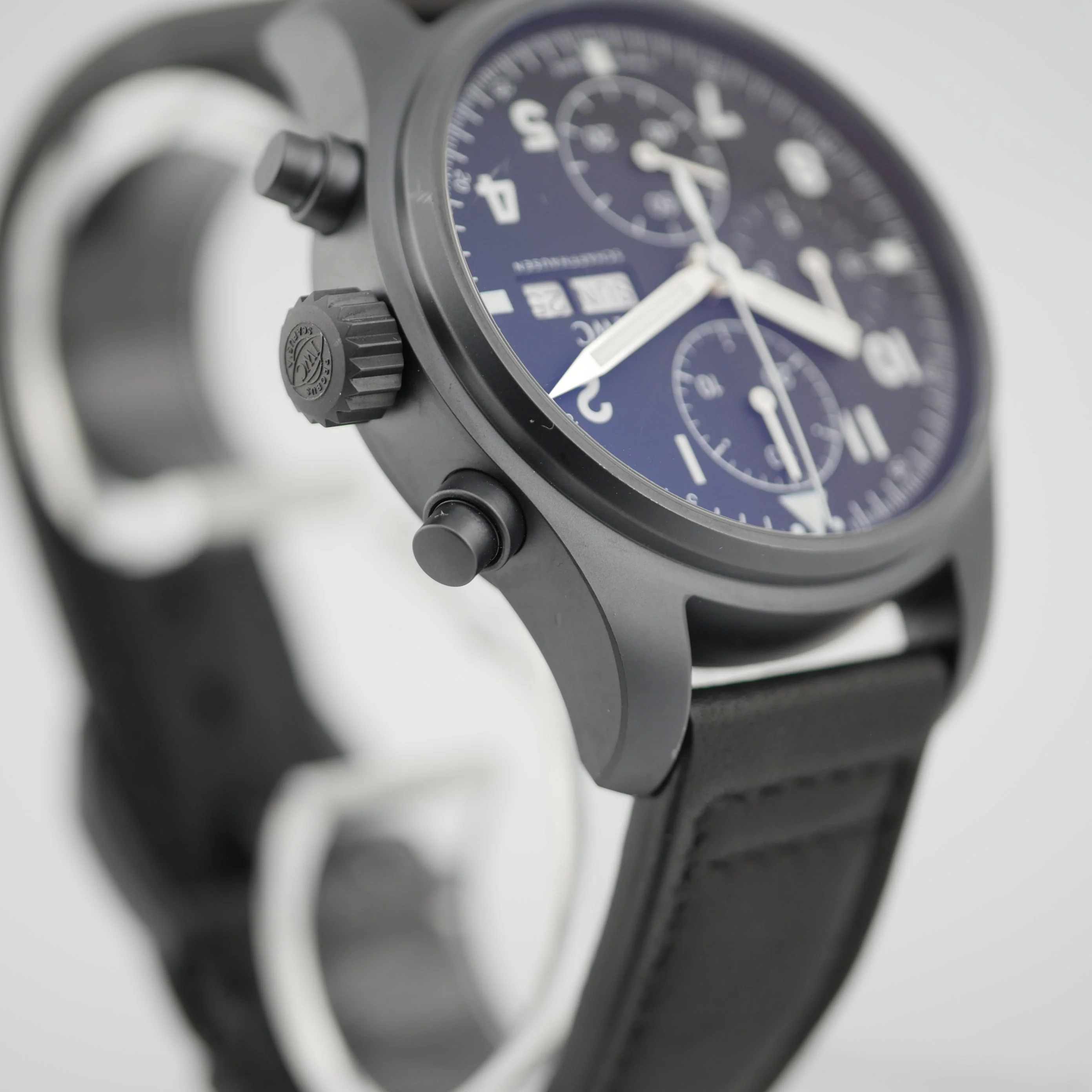 IWC Fliegeruhr Chronograph Keramik IW387905 "Tribute to 3705" - 2021 - Image 8