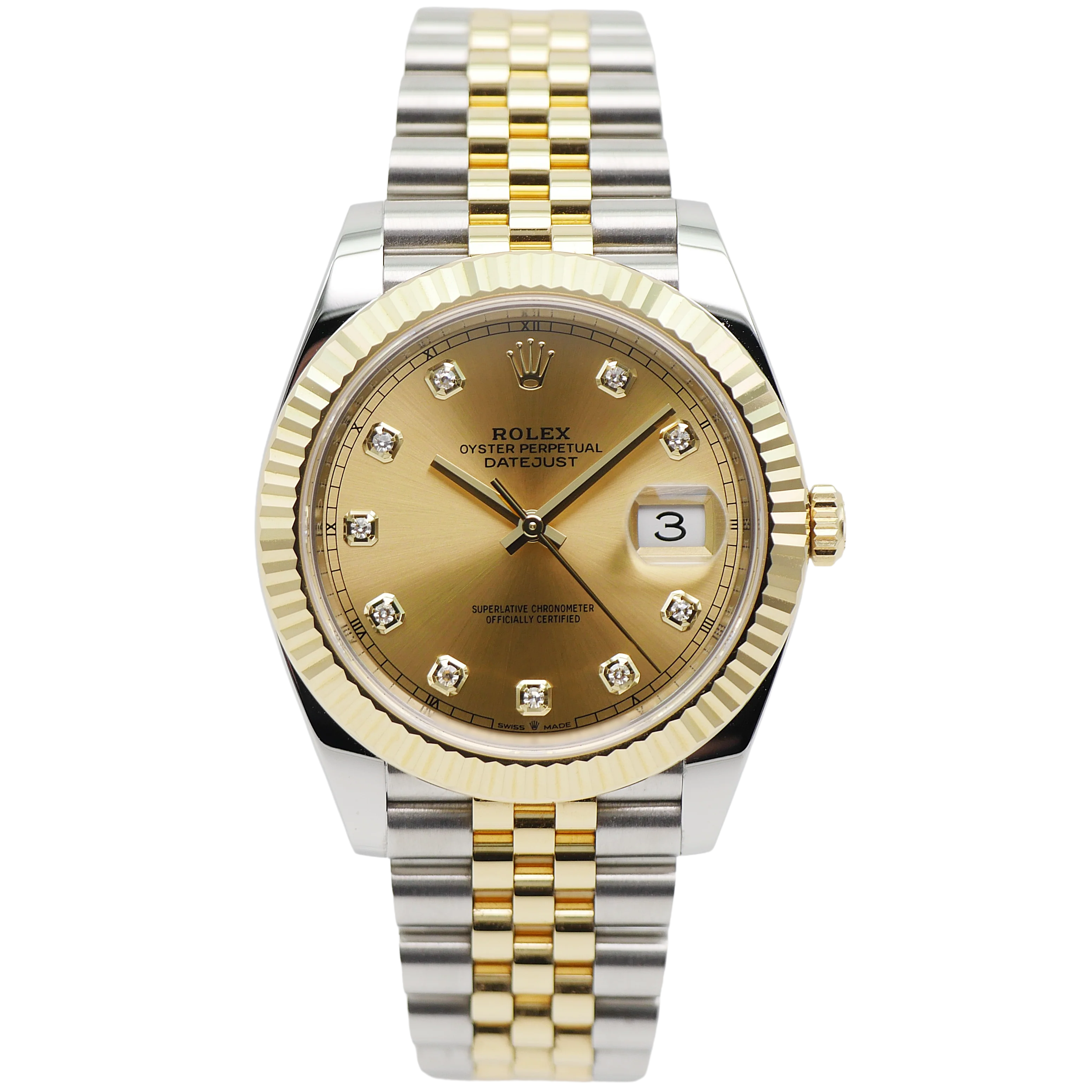 Rolex Datejust 41 Stahl / Gelbgold 126333