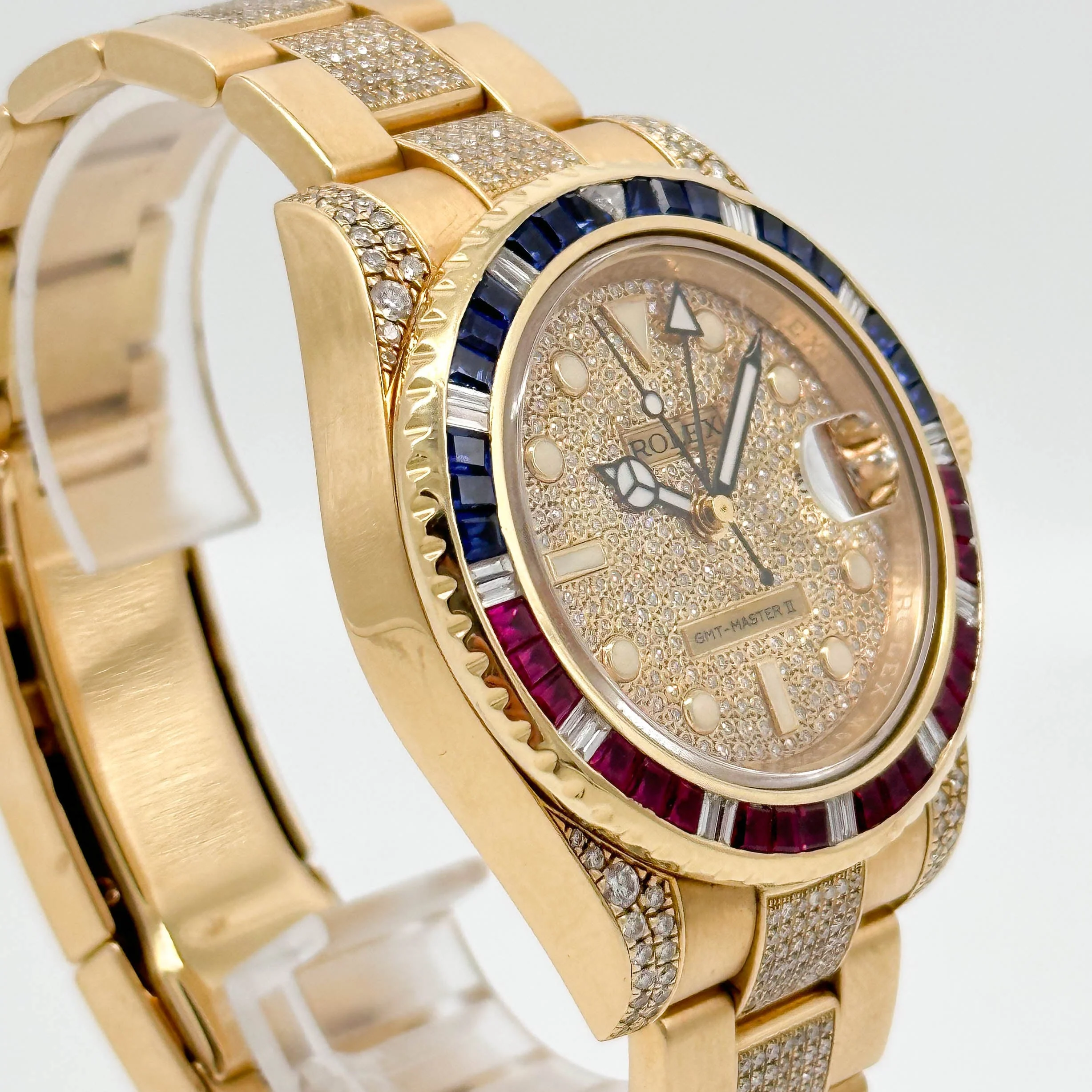 Rolex GMT-Master II Iced Out Gelbgold 116718LN - 2014-- - Image 5