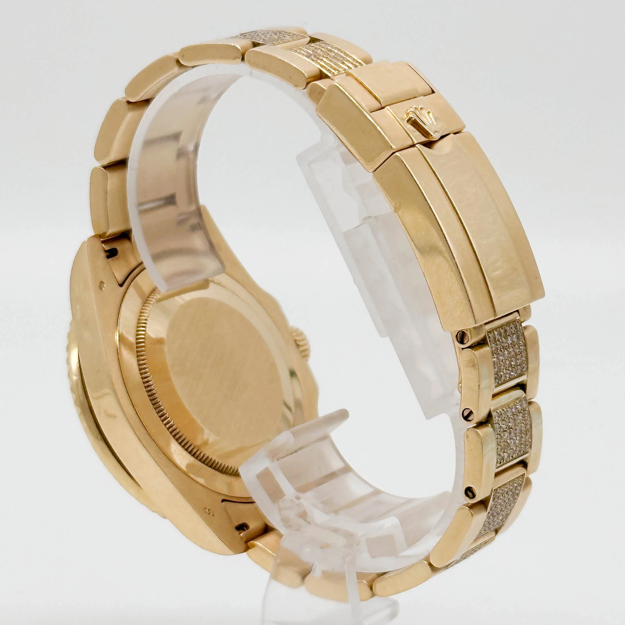 Rolex GMT-Master II Iced Out Gelbgold 116718LN - 2014-- - Image 8