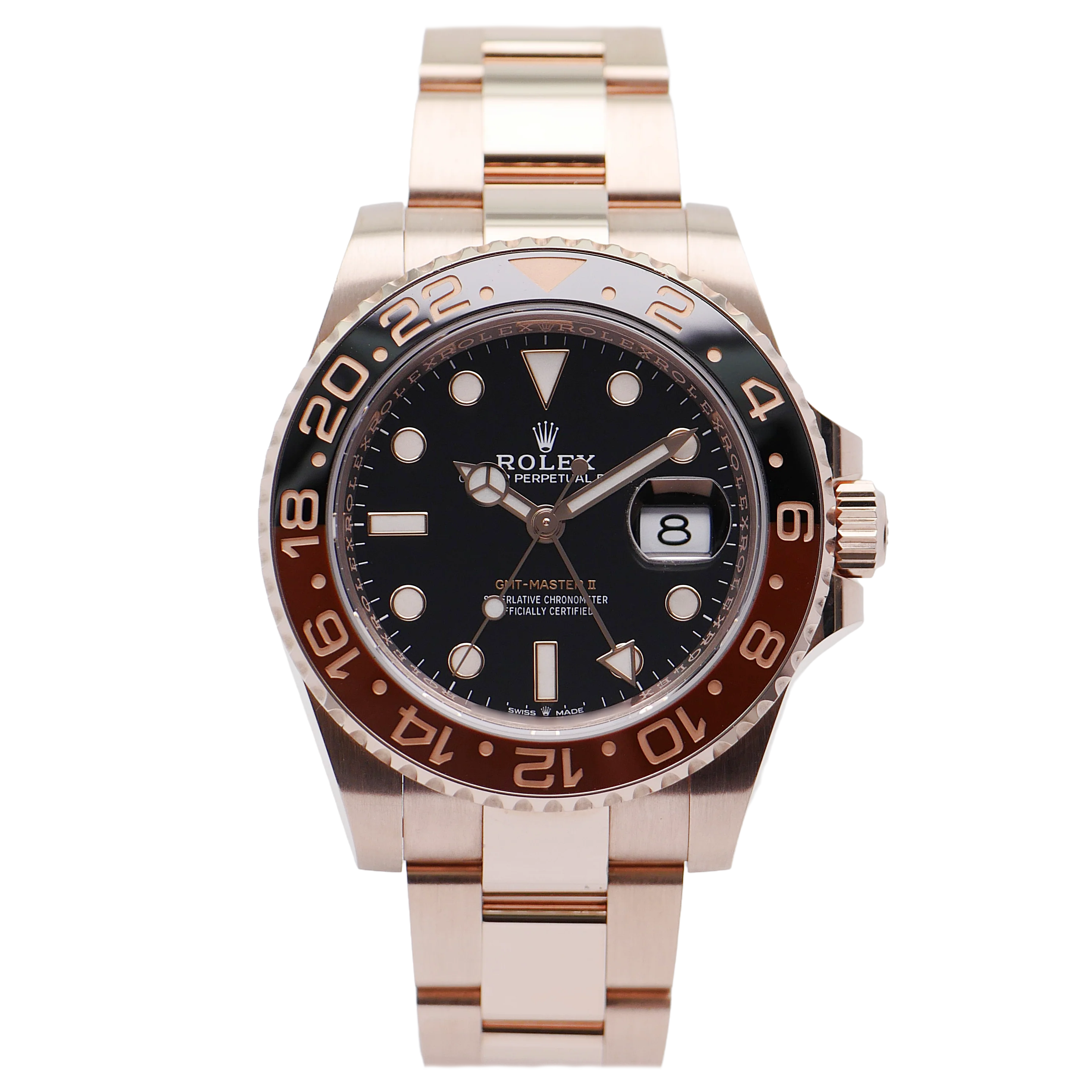 Rolex GMT-Master II Roségold 126715CHNR - 2018