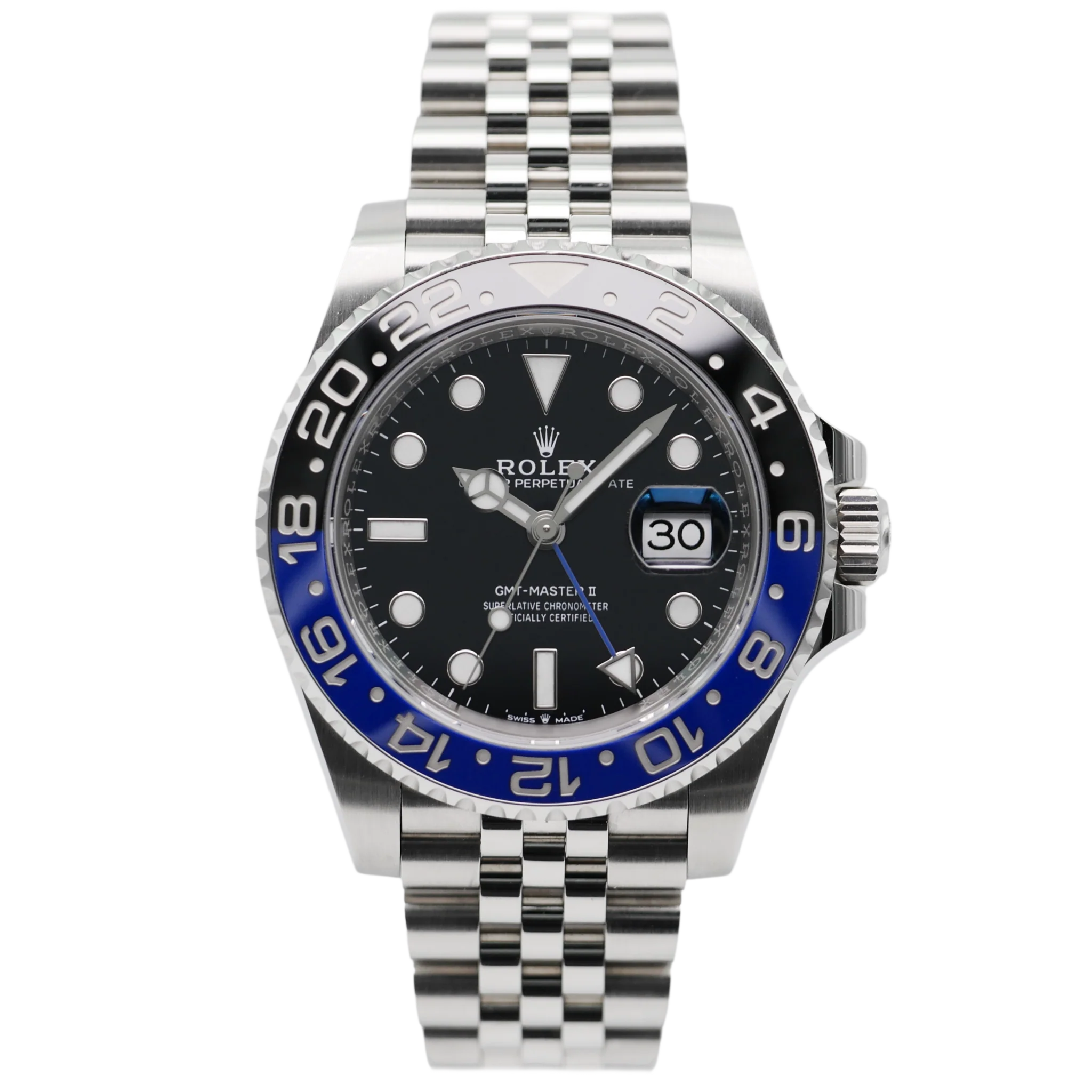 Rolex GMT-Master II Stahl 126710BLNR - 2019