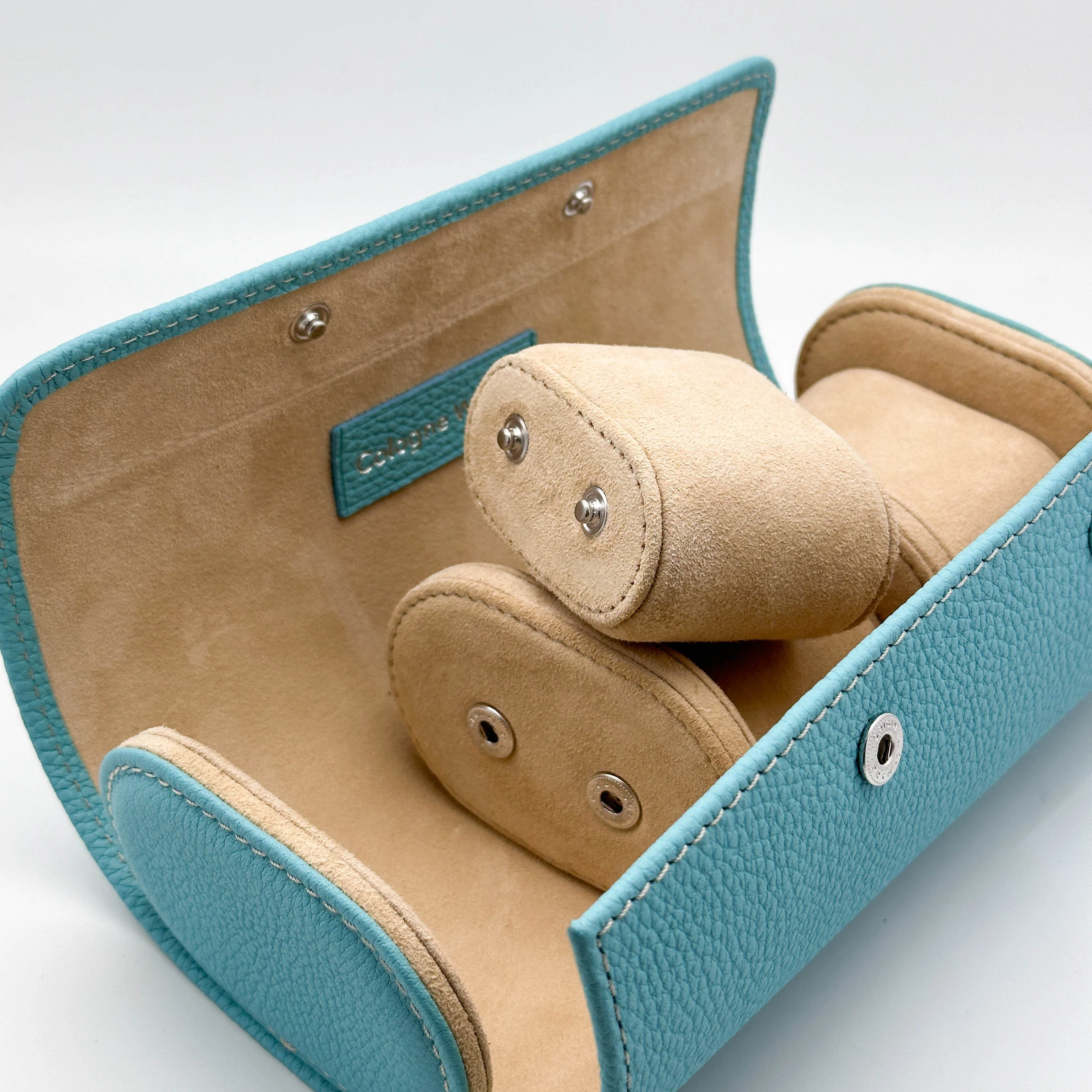 Uhrenrolle für 3 Uhren in Babyblau - Image 4